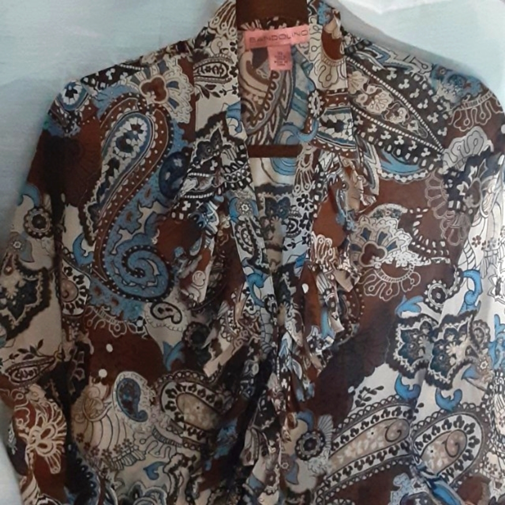 Soft Blouse.  Sz 10.See Pics for measures